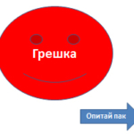 Фигура 3. Аним. при грешен отговор